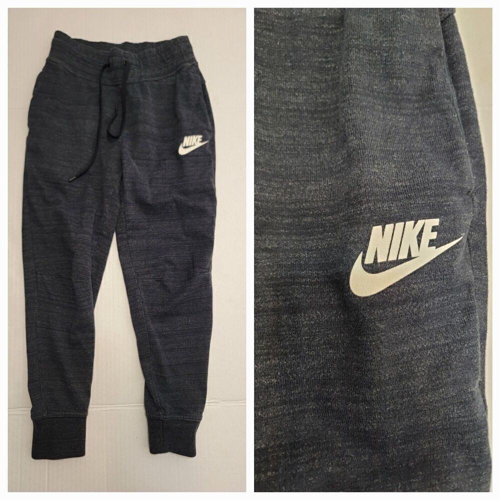 Nike Joggers Pants Womens XS Sportwear Advance Sweatpants Crop Capri 873462-010